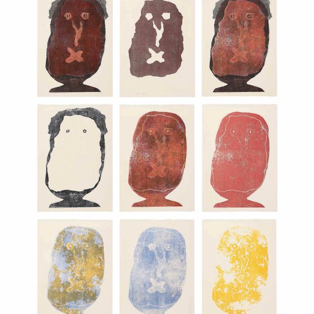 Jean Dubuffet — Энфлексия III (W. 815; S. 565)