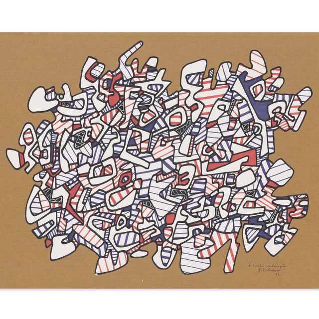 Jean Dubuffet — Le Convoi (Конвой)