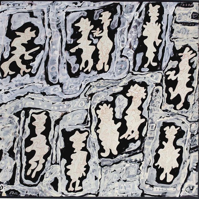 Jean Dubuffet — Город нуэев