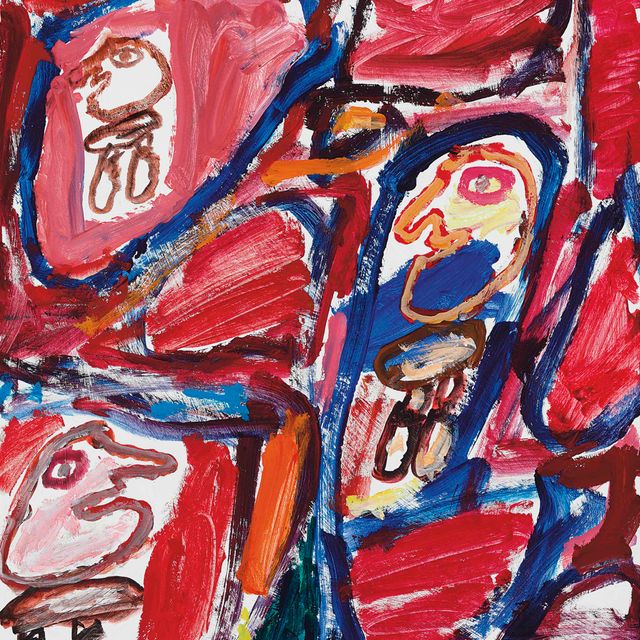 Jean Dubuffet — Сайт для трех человек