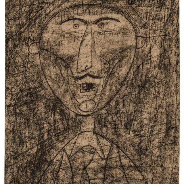 Jean Dubuffet — Кондотьер Мишель Тапье