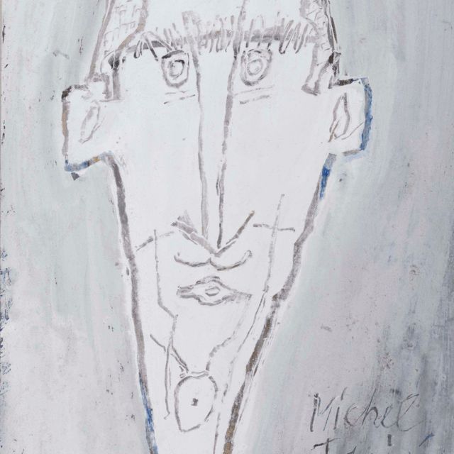 Jean Dubuffet — Портрет Мишеля Тапье