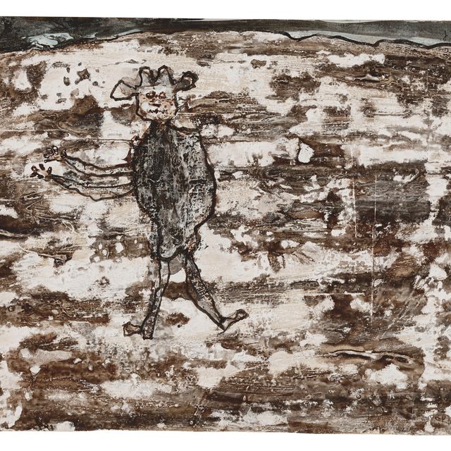 Jean Dubuffet — Персонал без оплаты труда дезертирует.
