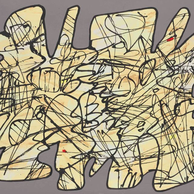 Jean Dubuffet — Парашютист XXVII
