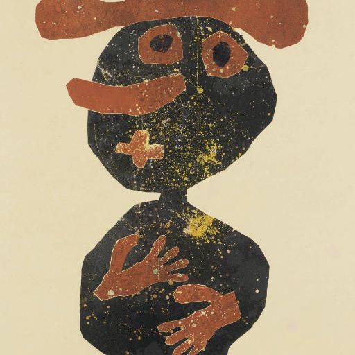 Jean Dubuffet — Нез каротте (W. 808)