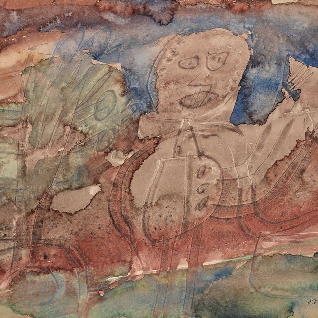 Jean Dubuffet — Мужчина и женщина