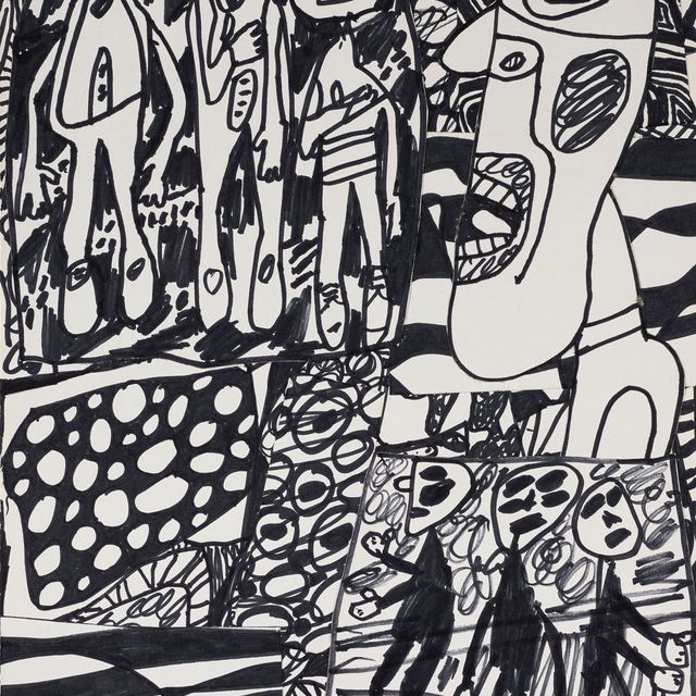 Jean Dubuffet — Ситуация LXXIII