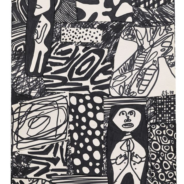 Jean Dubuffet — Ситуация XXIV