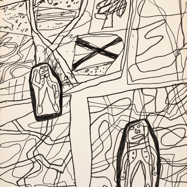 Jean Dubuffet — Оплата за услуги парикмахера для 2 человек