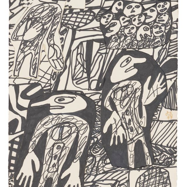 Jean Dubuffet — Ситуация С