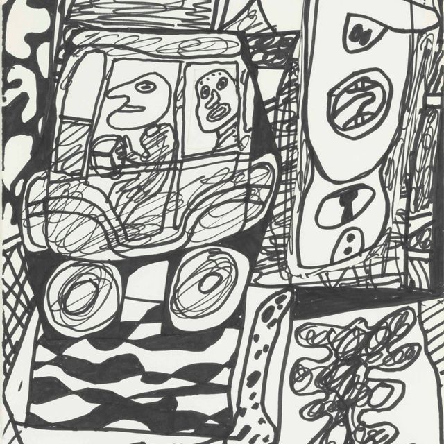 Jean Dubuffet — Ситуация LXXIX (в автоматическом режиме)