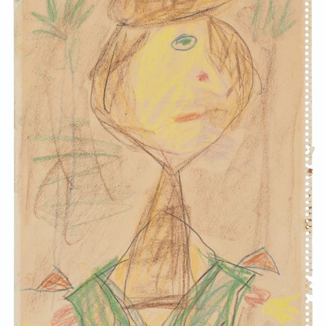 Jean Dubuffet — Араб а-ля гандура