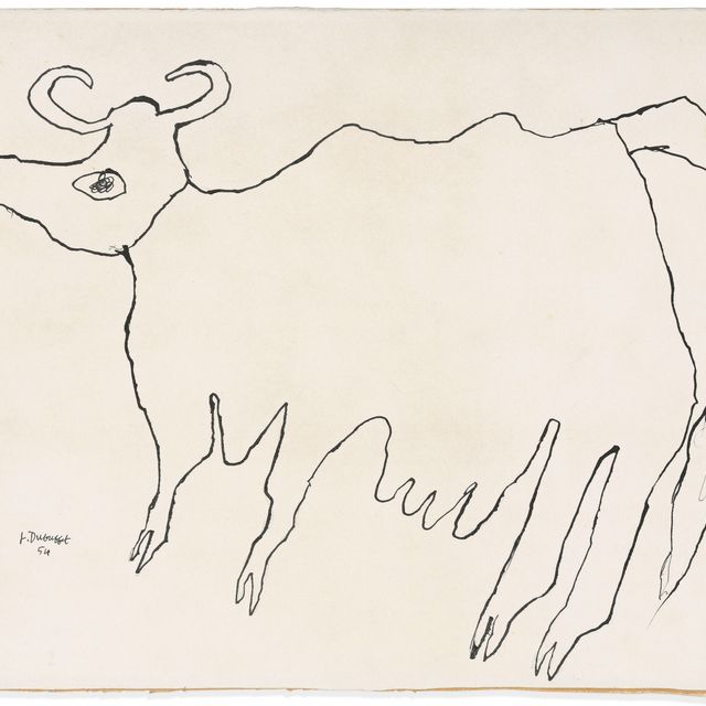 Jean Dubuffet — Ваче (корова)