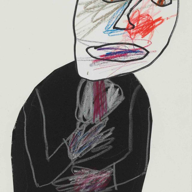 Jean Dubuffet — Человеческий портрет