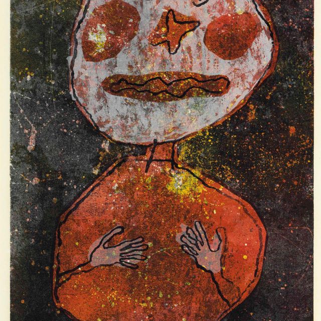 Jean Dubuffet — Персонаж в красном костюме