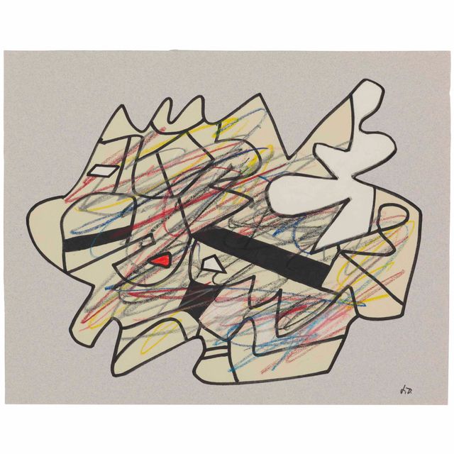 Jean Dubuffet — Фигура Изоли