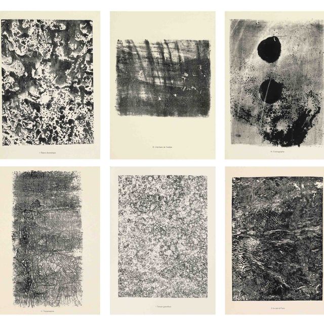 Jean Dubuffet — "Явления": Десять портфолио (W. 455-580, 715-24)