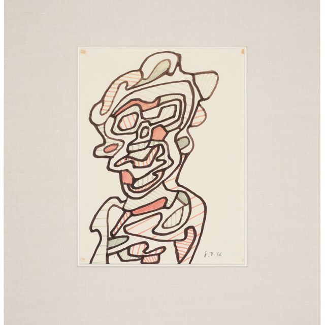 Jean Dubuffet — Бюст человека