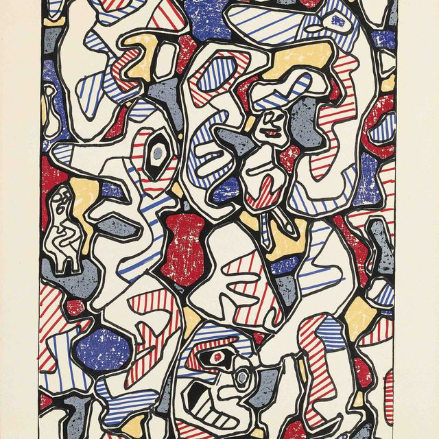 Jean Dubuffet — Самеди тантос (W. 991)