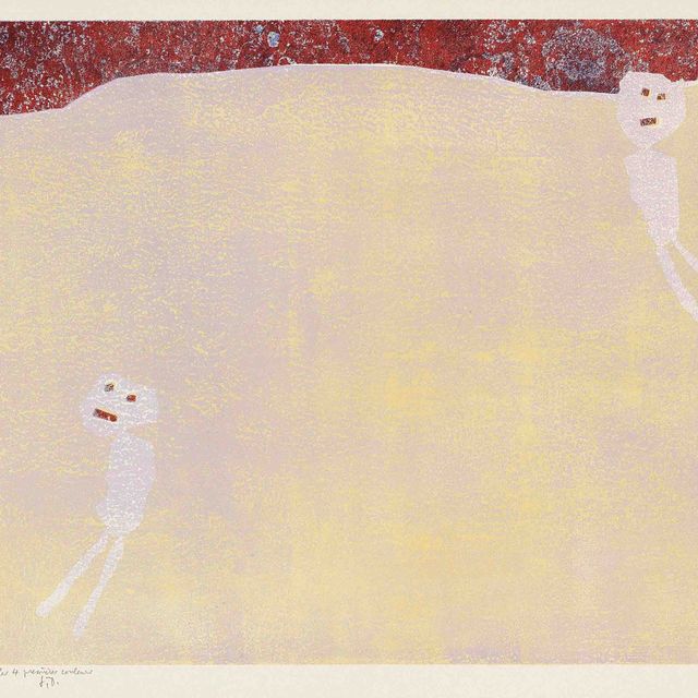 Jean Dubuffet — Луазиры: Девять тарелок (W. 809)