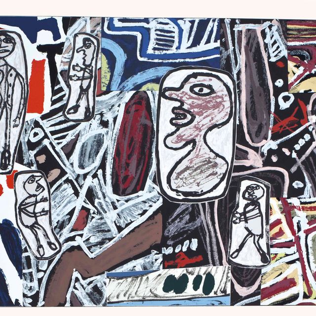 Jean Dubuffet — Свершившиеся истины III, из книги "Свершившиеся истины"
