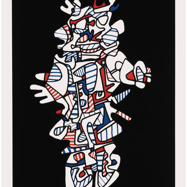 Jean Dubuffet — Эпифанор, из "мимолетных присутствий"