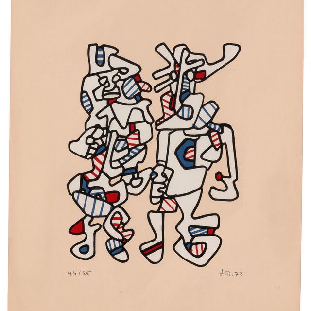 Jean Dubuffet — Свадебный парад из Каир-де-л'Эрн