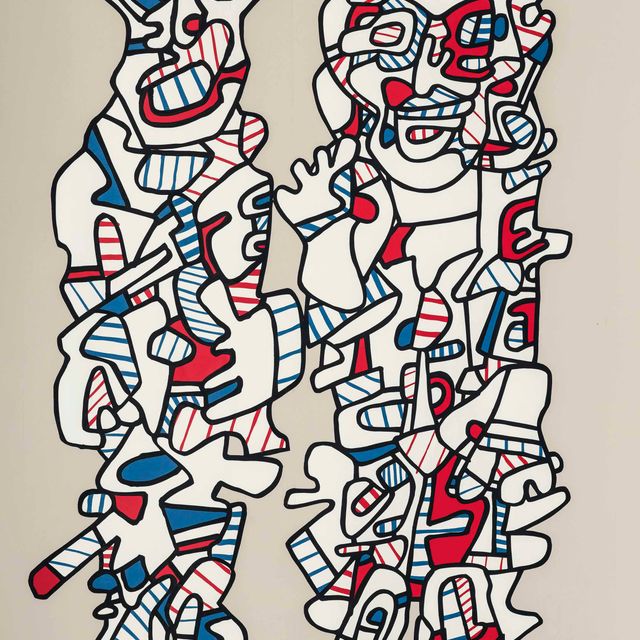 Jean Dubuffet — Делегирование (Webel 1167)