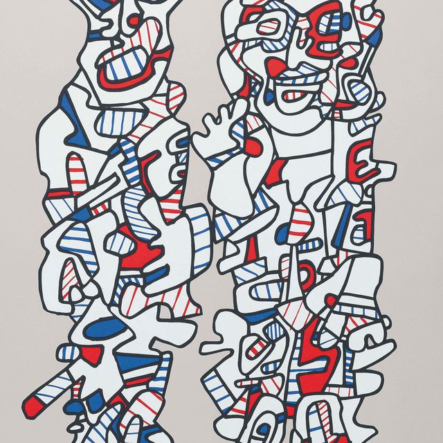 Jean Dubuffet — Встречи (Webel 1167)
