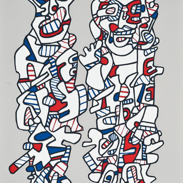Jean Dubuffet — Освобождение (W. 1167)