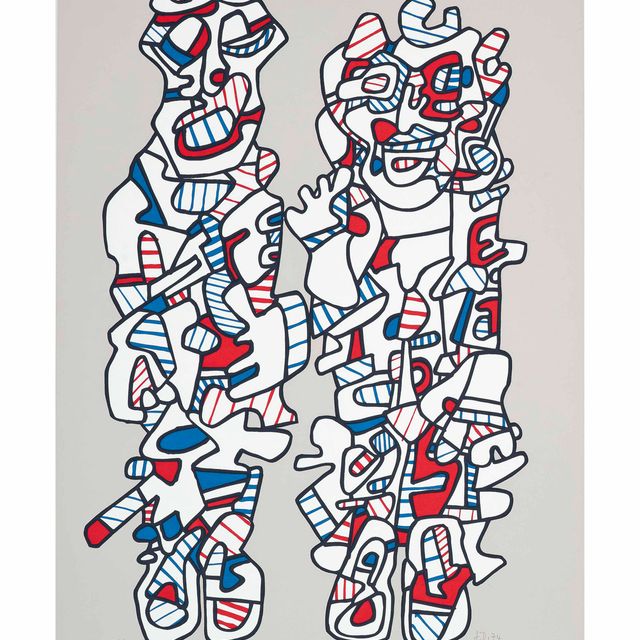 Jean Dubuffet — Освобождение (Webel 1167)