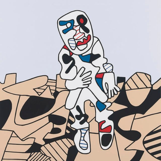 Jean Dubuffet — Марш-ан-Кампань (W. 1171)