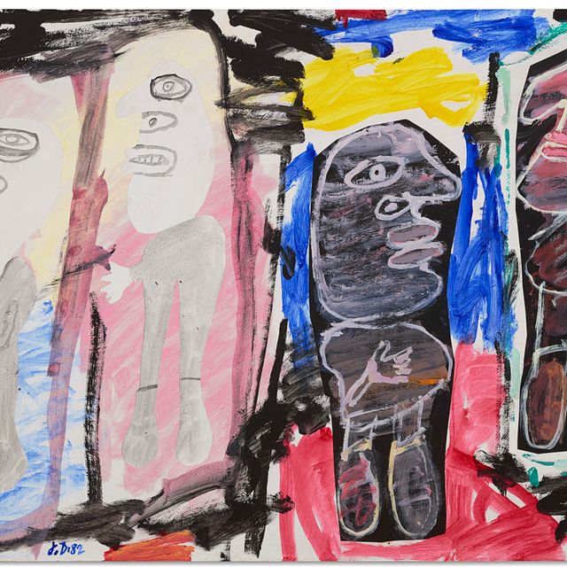 Jean Dubuffet — Пленэр и интерьер