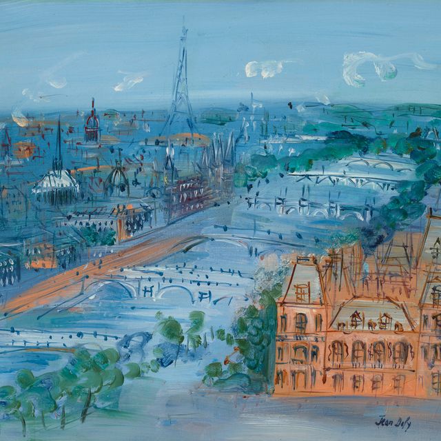 Jean Dufy — Париж, набережная Сены
