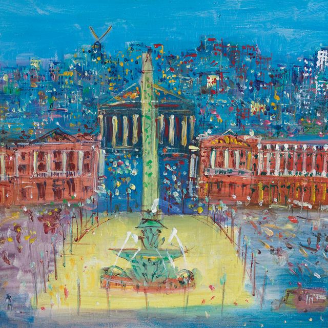 Jean Dufy — Площадь Согласия