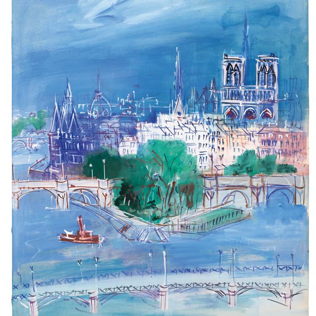 Jean Dufy — Иль-де-ла-Сите