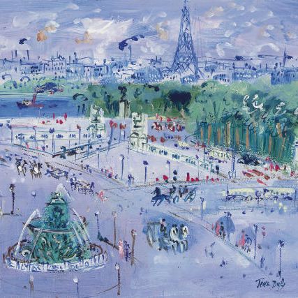 Jean Dufy — Площадь Согласия