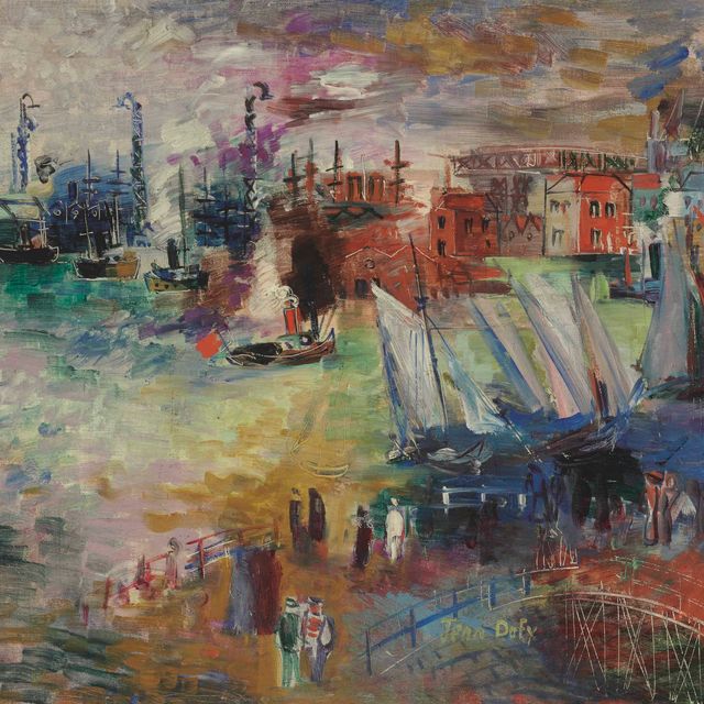 Jean Dufy — Порт-дю-Гавр