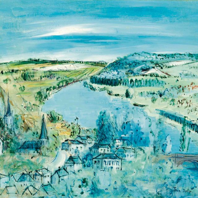 Jean Dufy — Ла-Буйе (Сена-Приморье)
