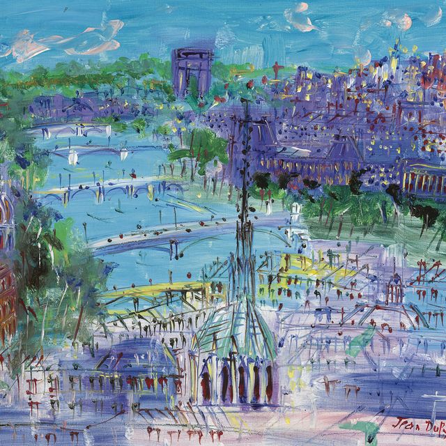 Jean Dufy — Ла Сент-Шапель
