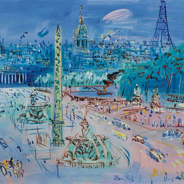 Jean Dufy — Площадь Согласия