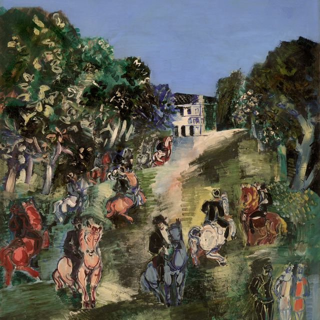 Jean Dufy — Алле кавалер