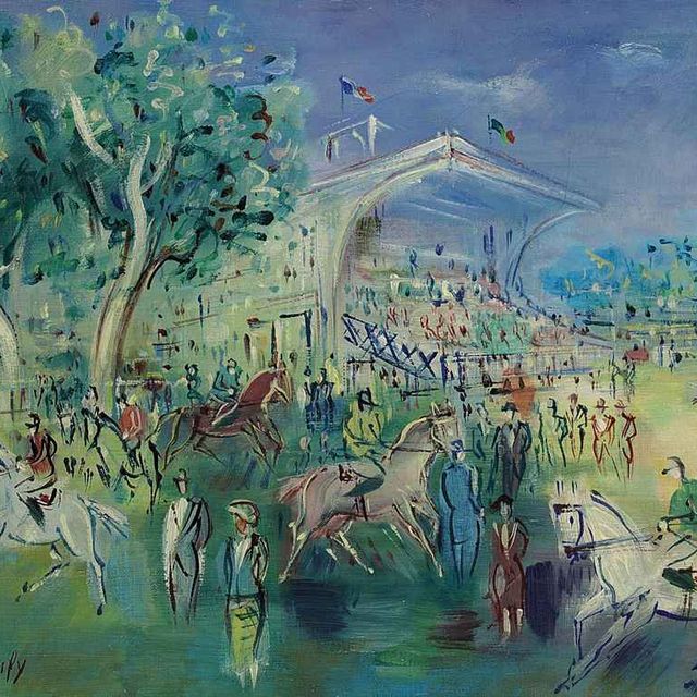 Jean Dufy — Поле для гольфа в Отейле