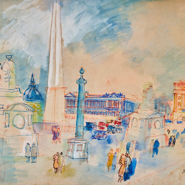 Jean Dufy — Площадь Согласия