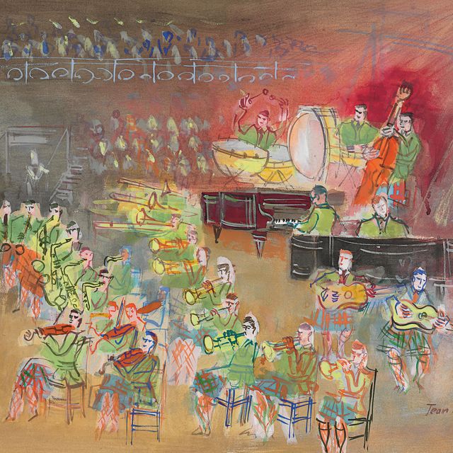 Jean Dufy — Л'Орчестре