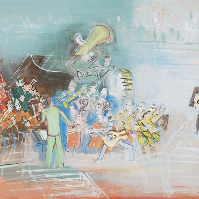 Jean Dufy — Л'Орчестре