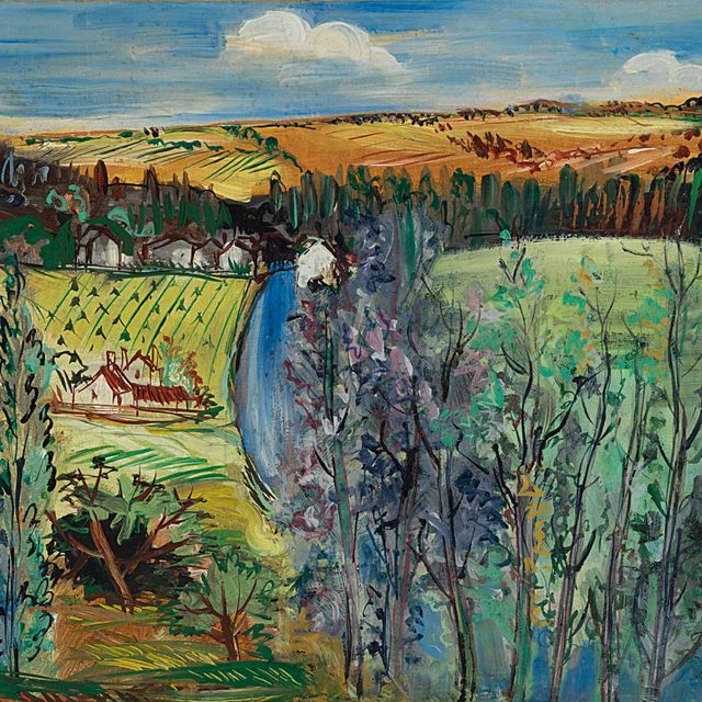 Jean Dufy — Окрестности Буссе