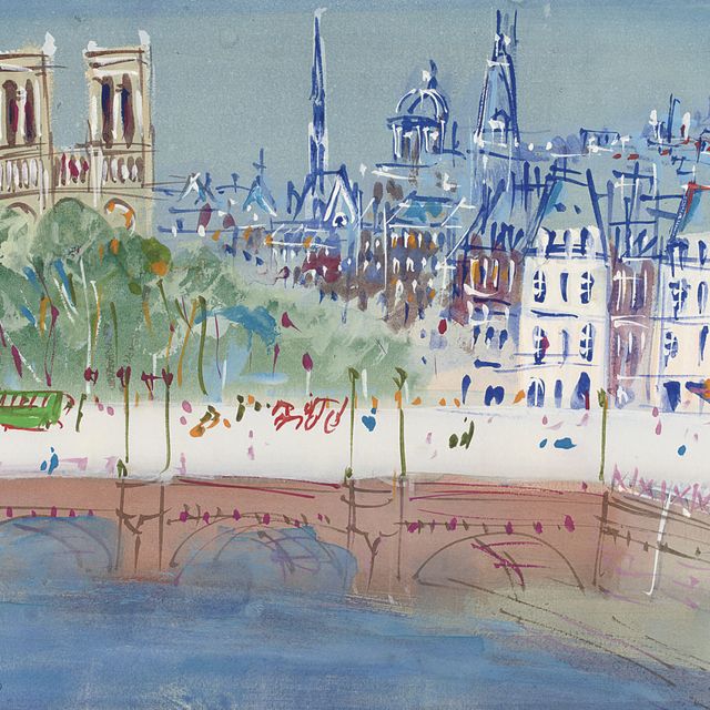 Jean Dufy — Ле-Пон-Неф