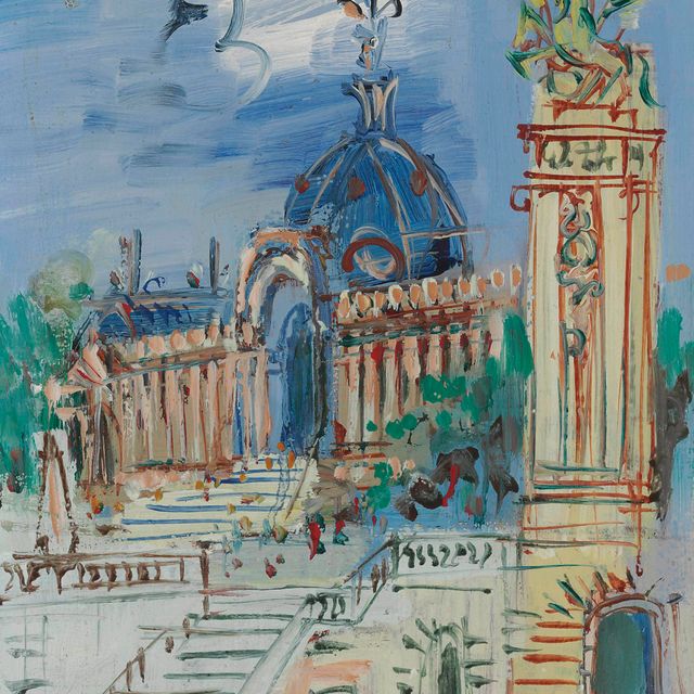 Jean Dufy — Улица Вю-де-Пари, Гранд-Пале