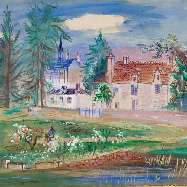Jean Dufy — Клайз-а-Прейи-сюр-Клайз